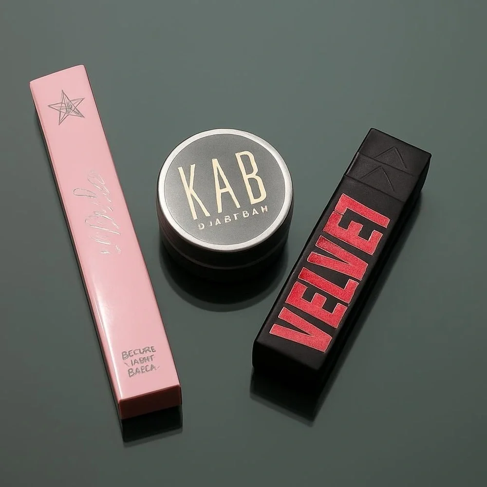 KAB Loose Setting Powder and Jeffery Star Lip Set